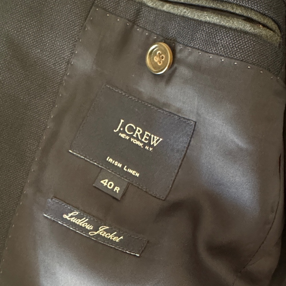 J.Crew Ludlow Jacket in Navy - 40R - Like new